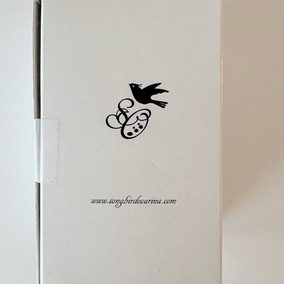 Songbird 6-Hole “Dragon Tooth” Ocarina Pendant-Made of Ceramic with a Dk  Finish - Picture 5 of 5